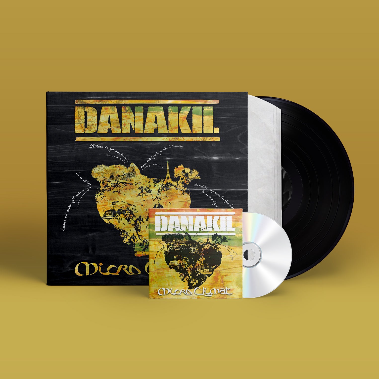 仏LP Danakil Micro Climat BAC08 Baco EU /00400 Danakil – Micro Climat – 2 x Vinyl (Gatefold, LP, Album, Reissue