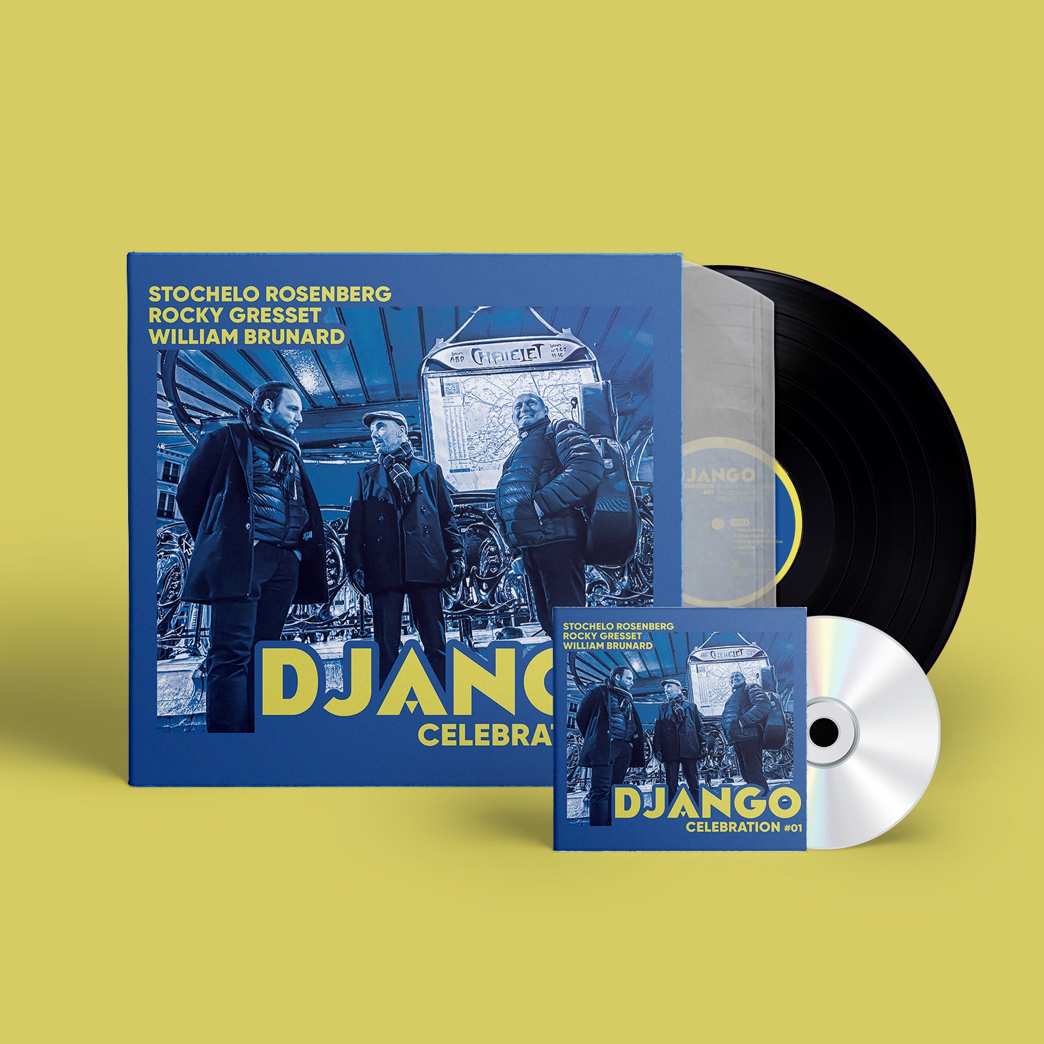 Stochelo Rosenberg, Rocky Gresset et William Brunard - Django