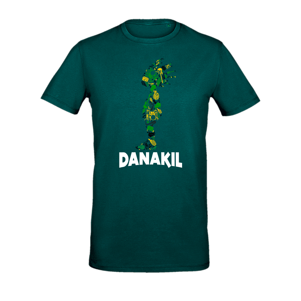 Danakil - T-Shirt Rasta vert