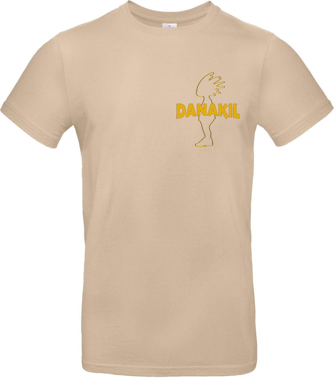 Danakil - T-Shirt Rasta "Marley" couleur beige