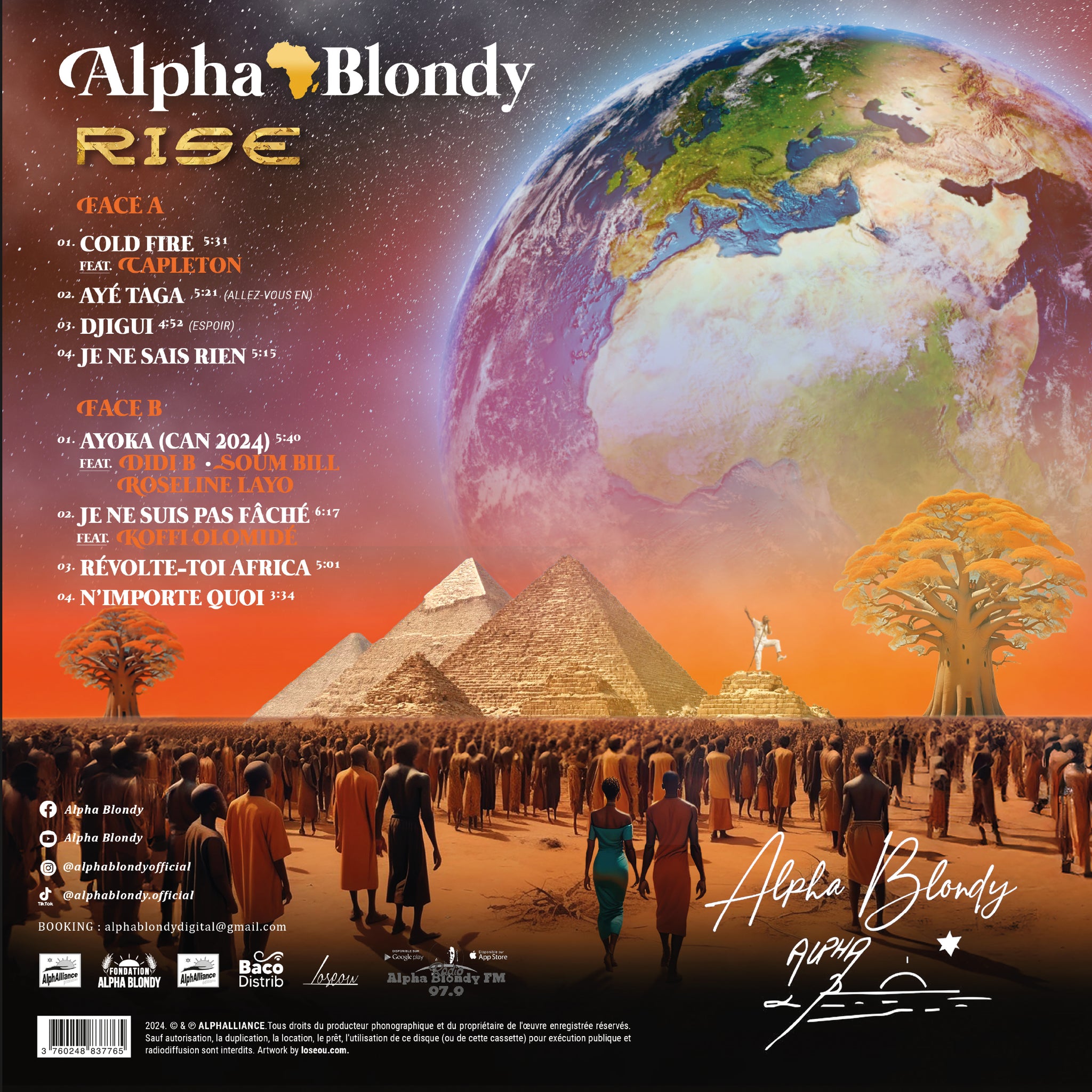 Alpha Blondy - Rise – Bacoshop