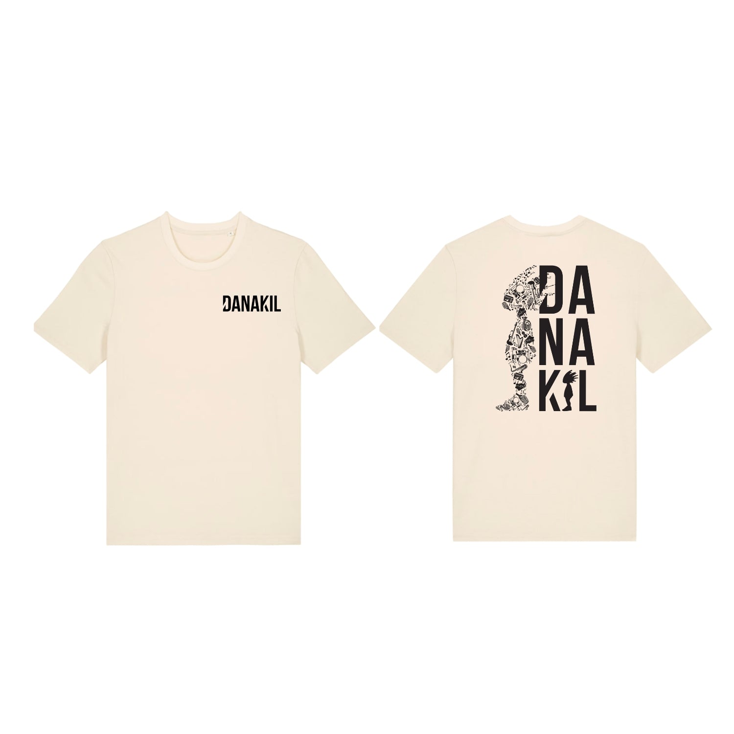 Danakil - T-Shirt Rasta beige 2025
