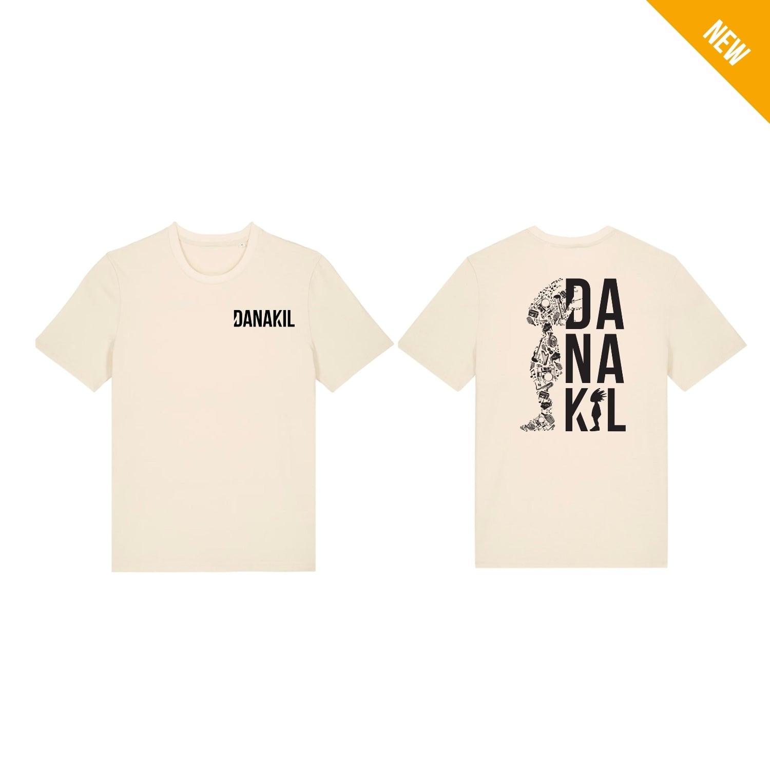Danakil - T-Shirt Rasta beige 2025