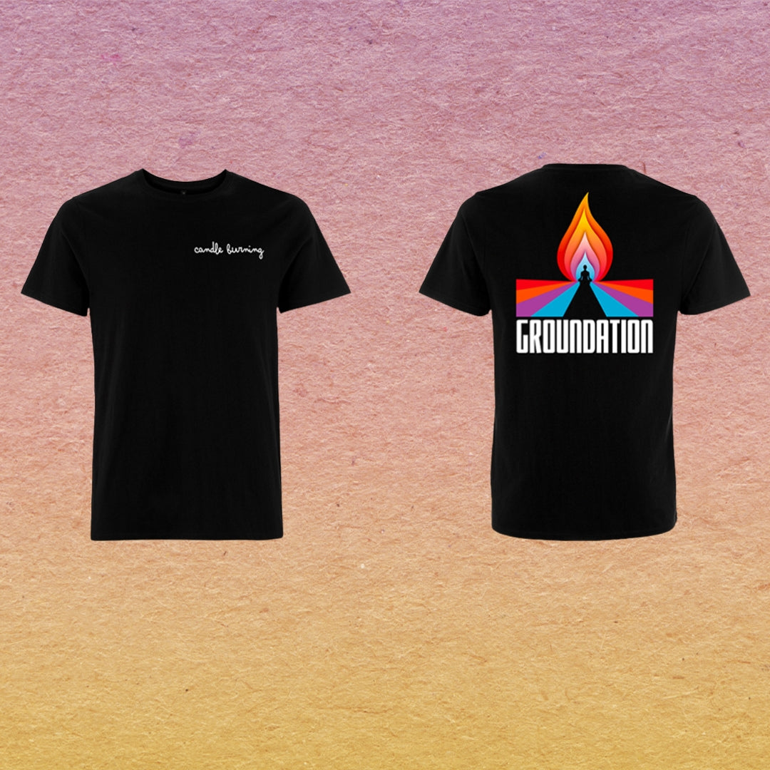 Groundation - T-Shirt Candle Burning