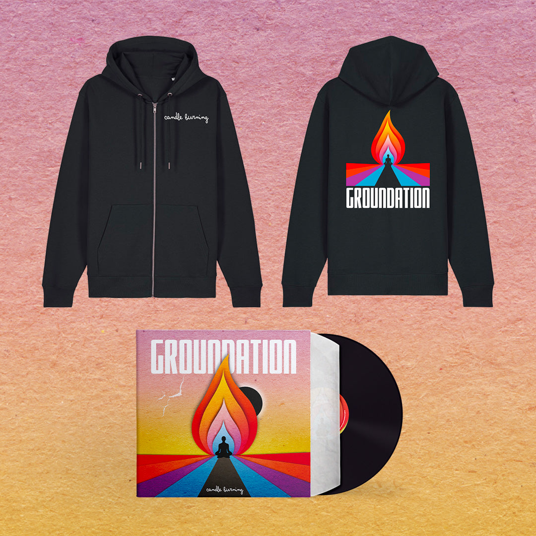Groundation - Pack veste zippée + album Candle Burning