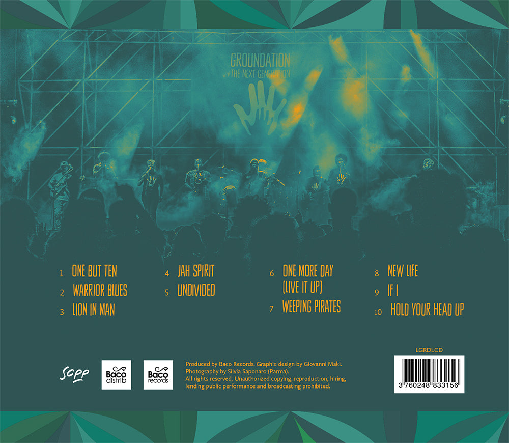 欧LP Groundation The Next Generation Live LGRDLLP Baco EU /00200 LGRDL-04_1000x.jpg?v=1711444112