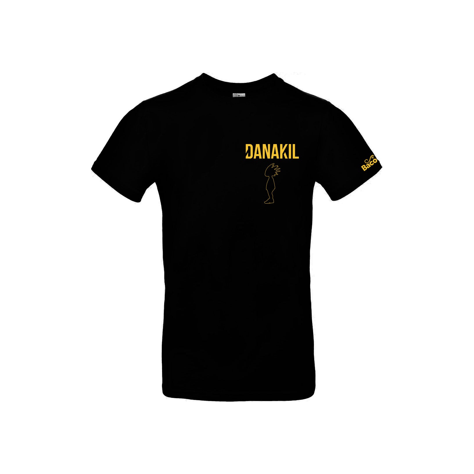 Danakil - T-Shirt Rasta "Marley" couleur noir