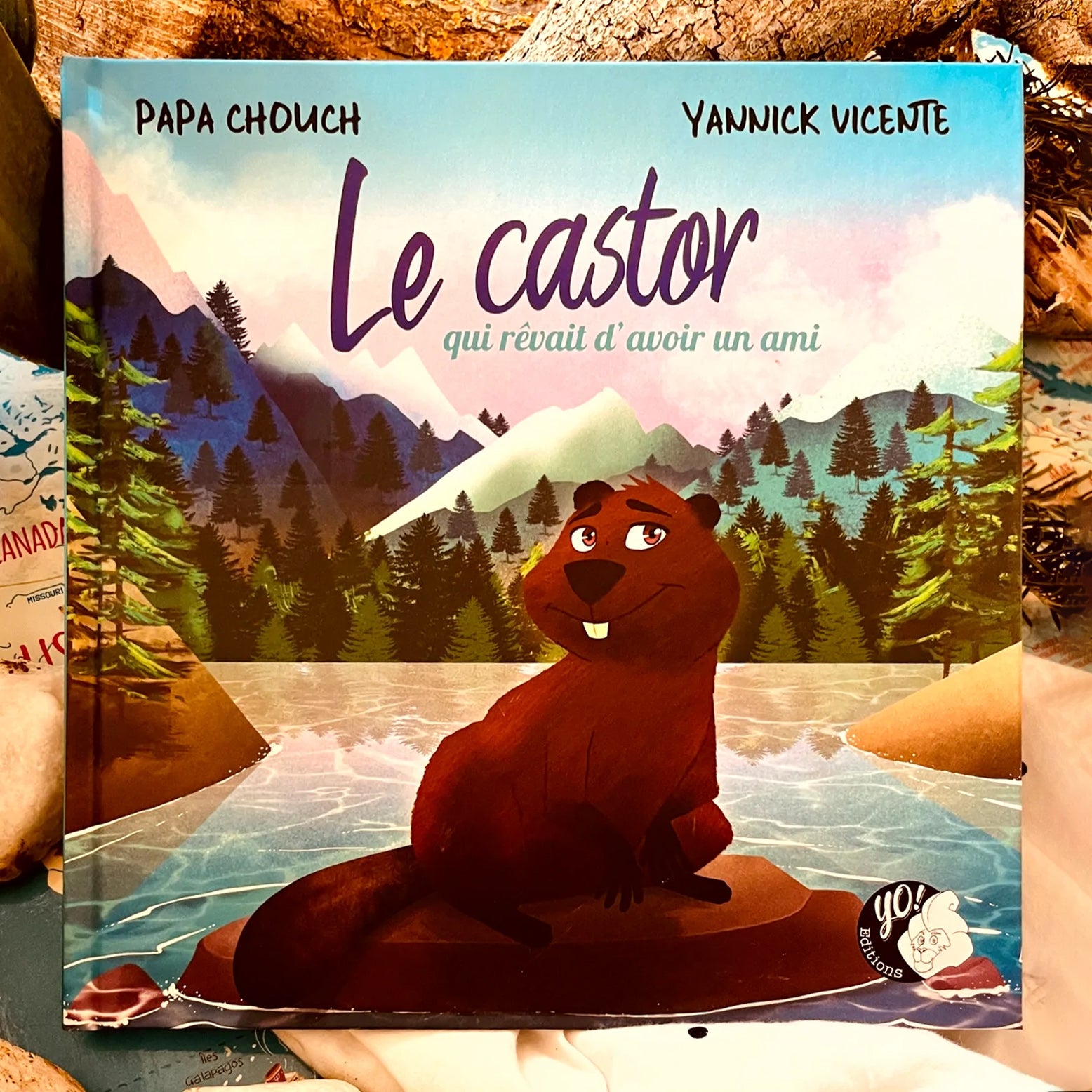 Le castor qui rêvait d'avoir un ami - Papa Chouch & Yannick Vicente